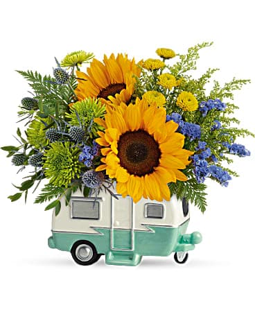 Teleflora's Retro Road Tripper Bouquet