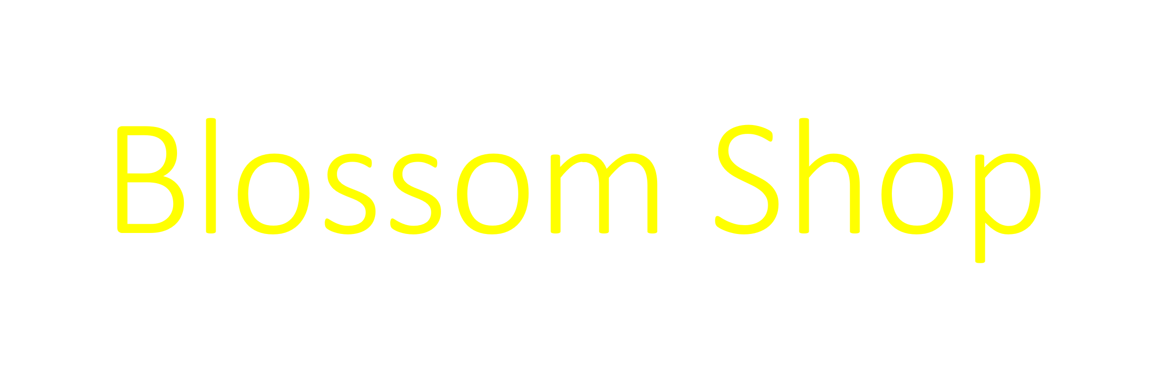 Blossom Shop - Logo